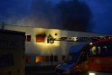 Grossbrand Halle Troisdorf Kriegsdorf Junkersring P435